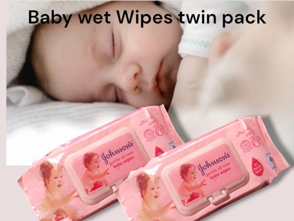 ( Pack Of 2)johnson’s Baby Skincare Wipes Wet Wipes